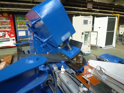 ④プレスの角度にてスイング角度が変化する